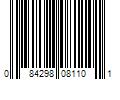 Barcode Image for UPC code 084298081101