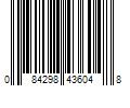 Barcode Image for UPC code 084298436048