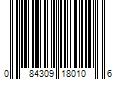 Barcode Image for UPC code 084309180106