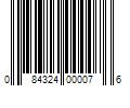 Barcode Image for UPC code 084324000076