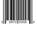 Barcode Image for UPC code 084372000059