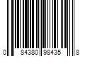 Barcode Image for UPC code 084380984358