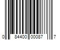 Barcode Image for UPC code 084400000877