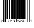 Barcode Image for UPC code 084473000064