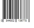 Barcode Image for UPC code 0844802136778