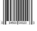 Barcode Image for UPC code 084500000203