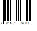 Barcode Image for UPC code 0845724007191