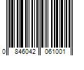 Barcode Image for UPC code 0846042061001