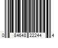 Barcode Image for UPC code 084648222444