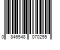 Barcode Image for UPC code 0846548070255