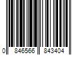 Barcode Image for UPC code 0846566843404