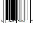 Barcode Image for UPC code 084687001017