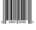 Barcode Image for UPC code 084691254980