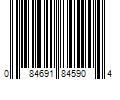 Barcode Image for UPC code 084691845904