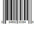 Barcode Image for UPC code 084692303946