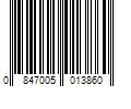 Barcode Image for UPC code 0847005013860