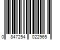 Barcode Image for UPC code 0847254022965