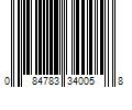 Barcode Image for UPC code 084783340058