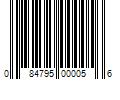 Barcode Image for UPC code 084795000056