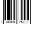 Barcode Image for UPC code 0848404214070