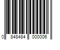 Barcode Image for UPC code 0848484000006