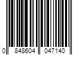 Barcode Image for UPC code 0848604047140