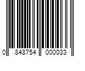 Barcode Image for UPC code 0848754000033