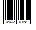 Barcode Image for UPC code 0848754000422