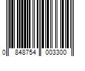 Barcode Image for UPC code 0848754003300