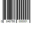 Barcode Image for UPC code 0848755000001