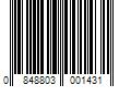 Barcode Image for UPC code 0848803001431