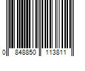 Barcode Image for UPC code 0848850113811