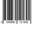 Barcode Image for UPC code 0848850121892