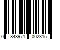 Barcode Image for UPC code 0848971002315