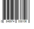 Barcode Image for UPC code 0848974038106