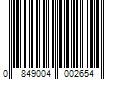 Barcode Image for UPC code 0849004002654