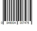 Barcode Image for UPC code 0849004007475