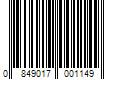 Barcode Image for UPC code 0849017001149