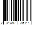 Barcode Image for UPC code 0849017005147