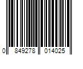 Barcode Image for UPC code 0849278014025