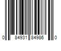 Barcode Image for UPC code 084931849860