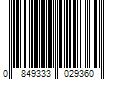 Barcode Image for UPC code 0849333029360