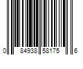 Barcode Image for UPC code 084938581756