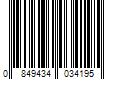 Barcode Image for UPC code 0849434034195