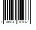 Barcode Image for UPC code 0849640000366