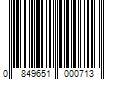 Barcode Image for UPC code 0849651000713