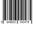 Barcode Image for UPC code 0849803040475