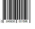 Barcode Image for UPC code 0849806001596