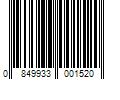 Barcode Image for UPC code 0849933001520