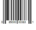 Barcode Image for UPC code 085000003831